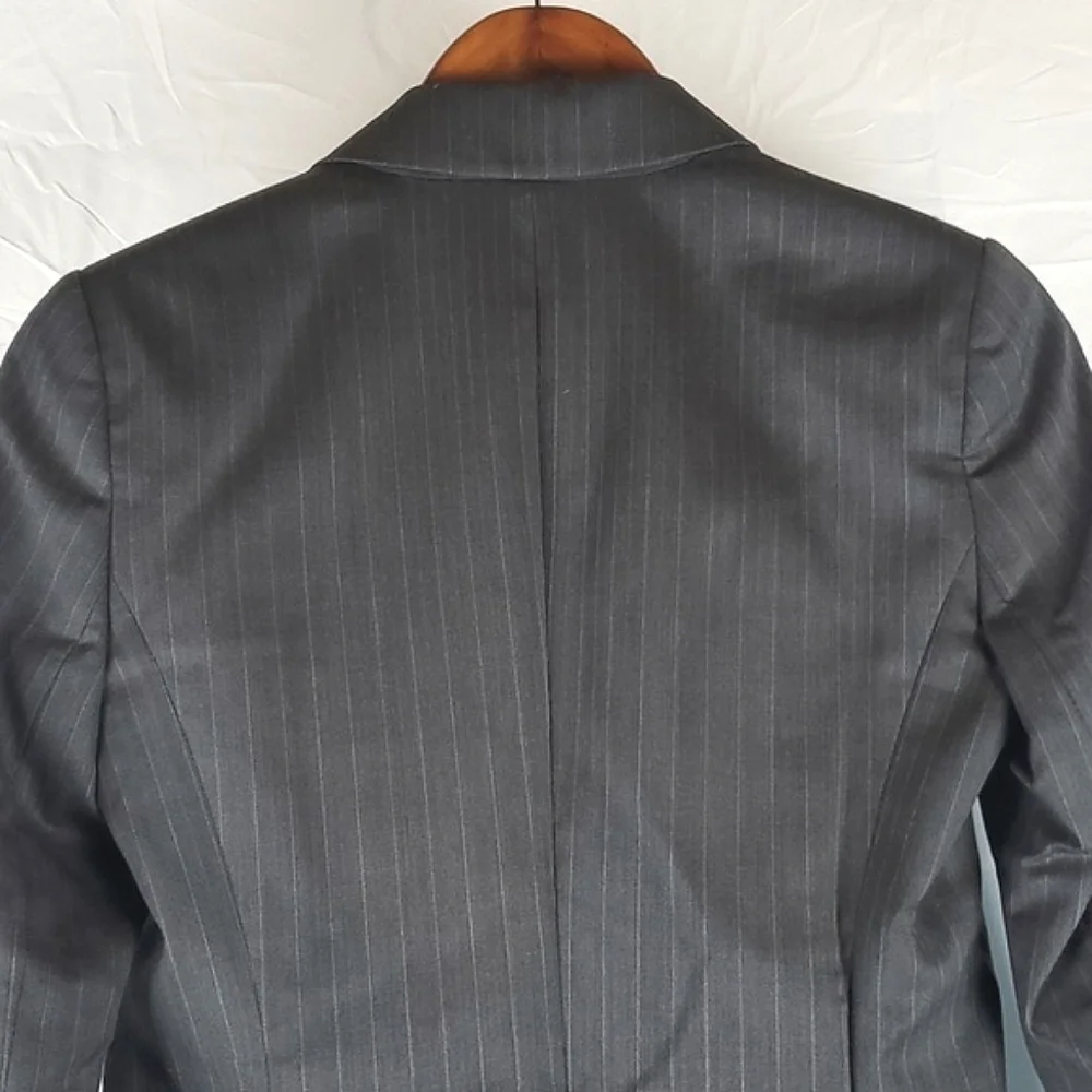 Theory Gabe Gray‎ Pinstripe Wool Blazer
